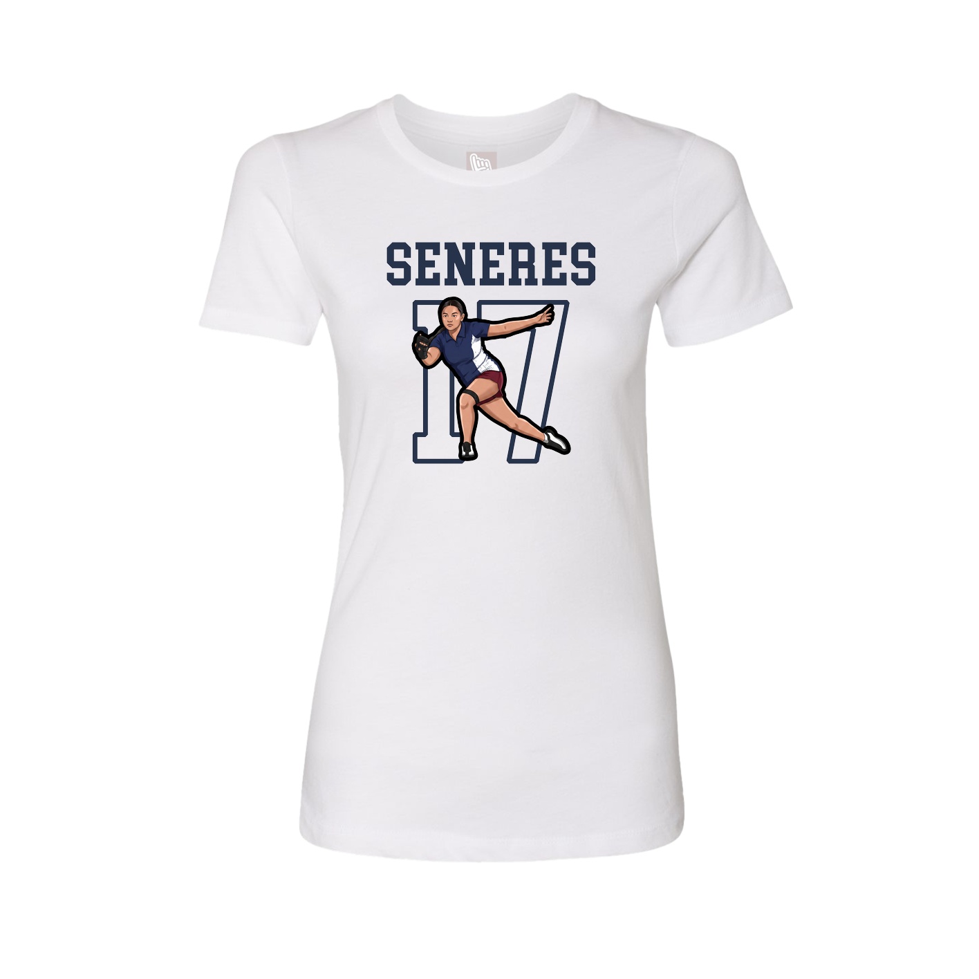 Fitted Women's Tee — Shirsey in White