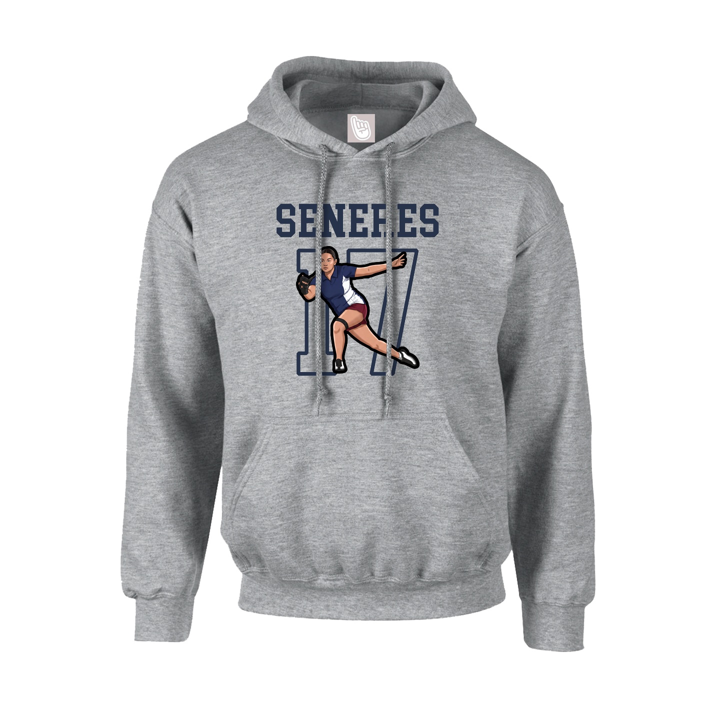 Youth Hoodie — Shirsey in Grey