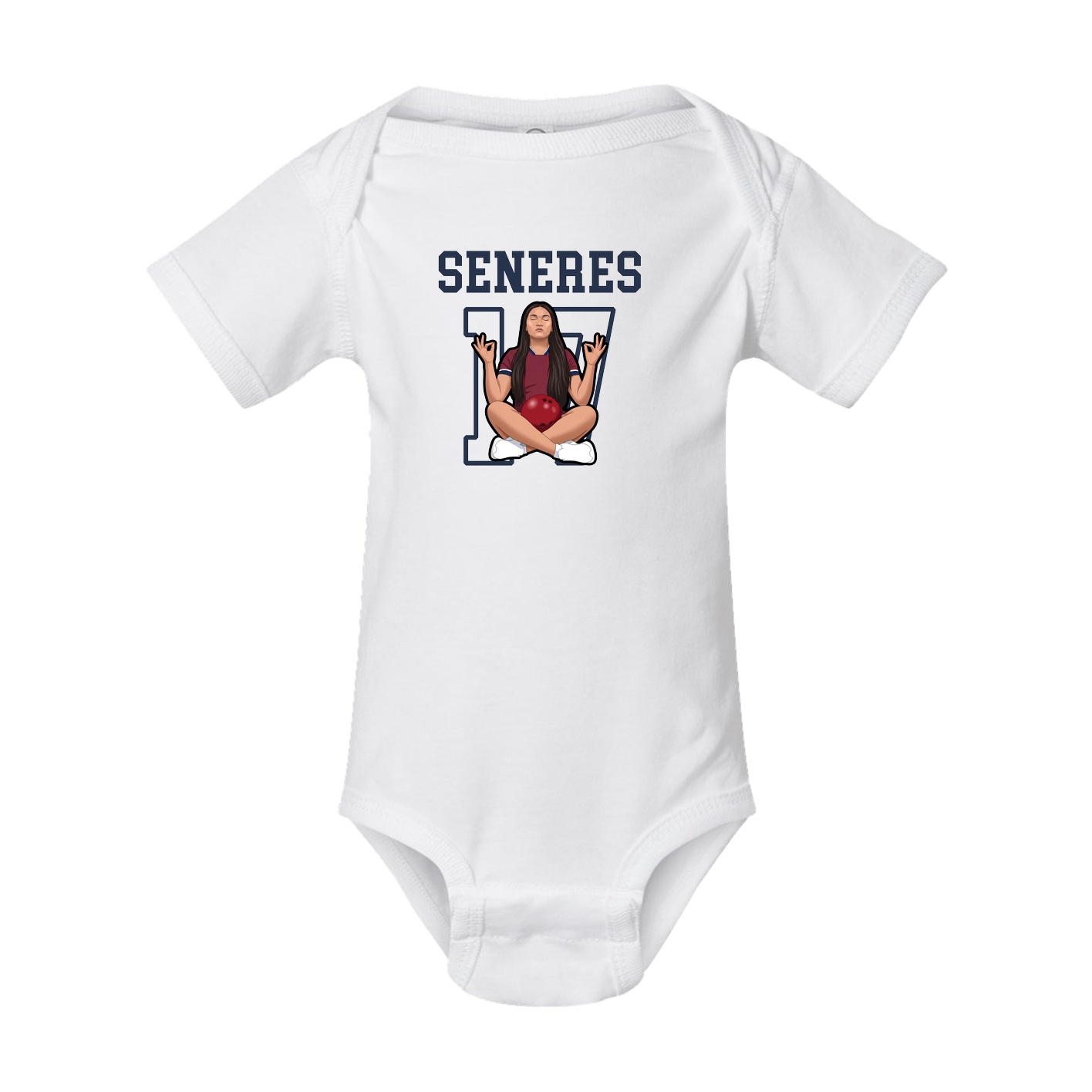 Baby Onesie — Shirsey in White