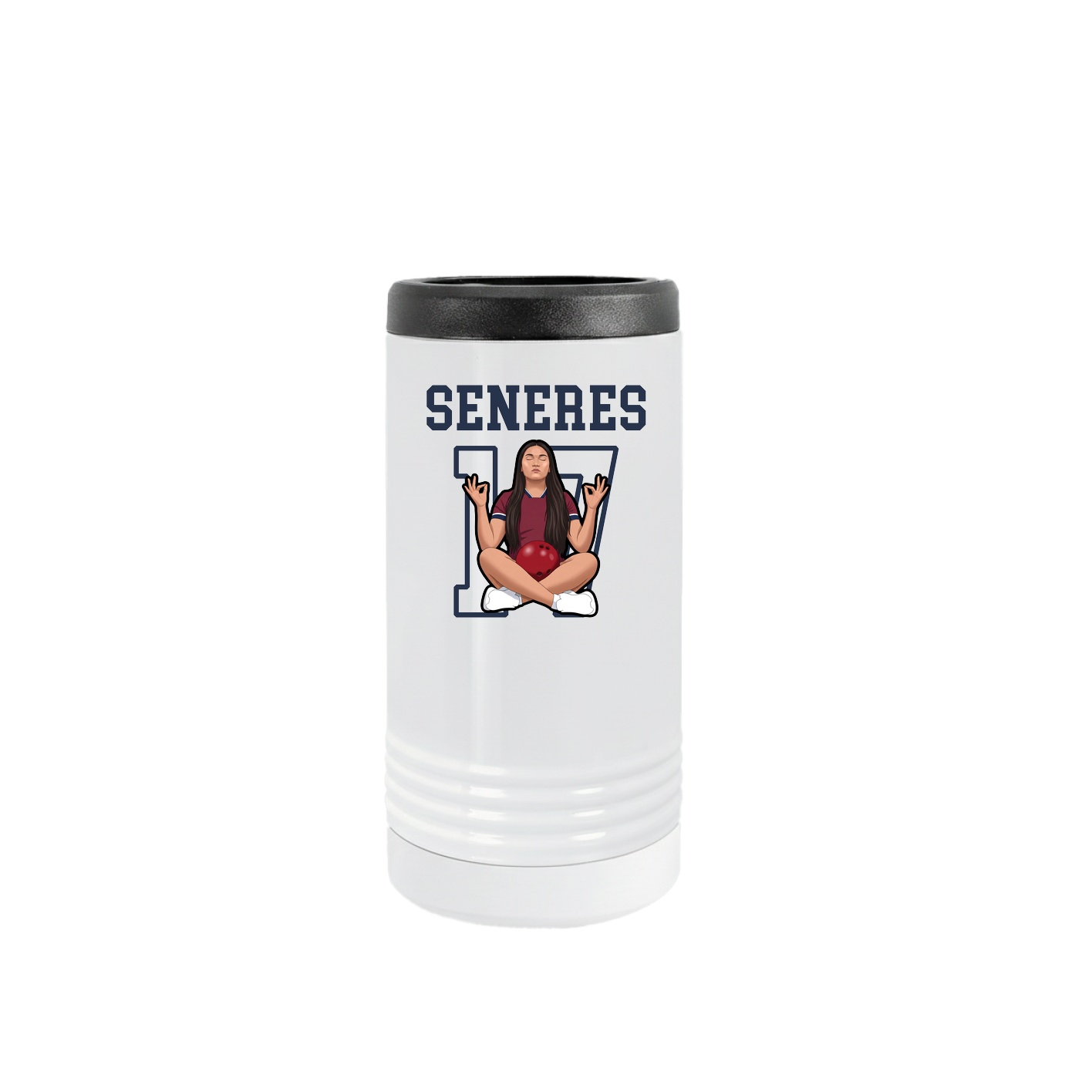 Slim Beverage Holder — Shirsey in White