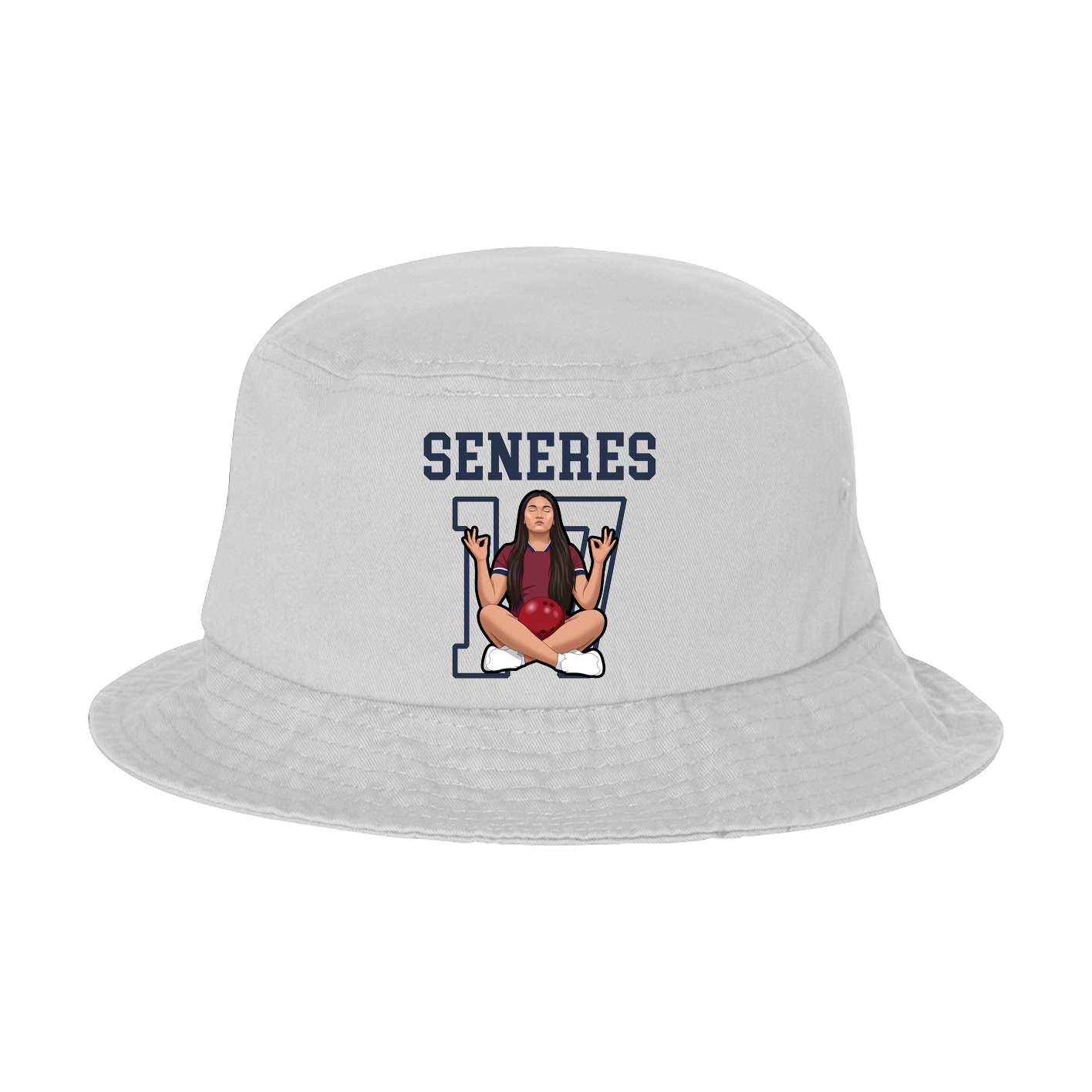 Bucket Cap — Shirsey in White