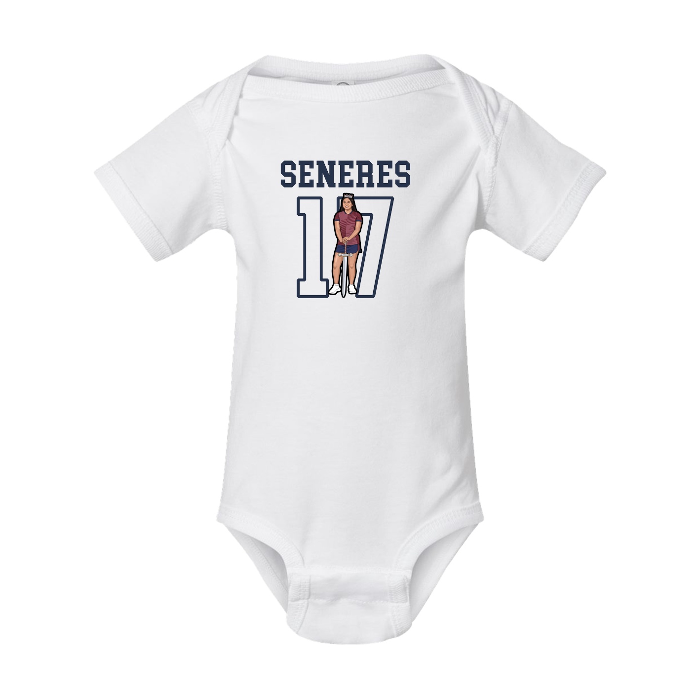 Baby Onesie — Shirsey in White
