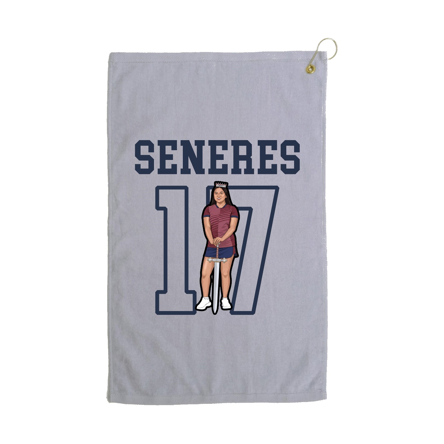 Golf Towel — Shirsey in Grey