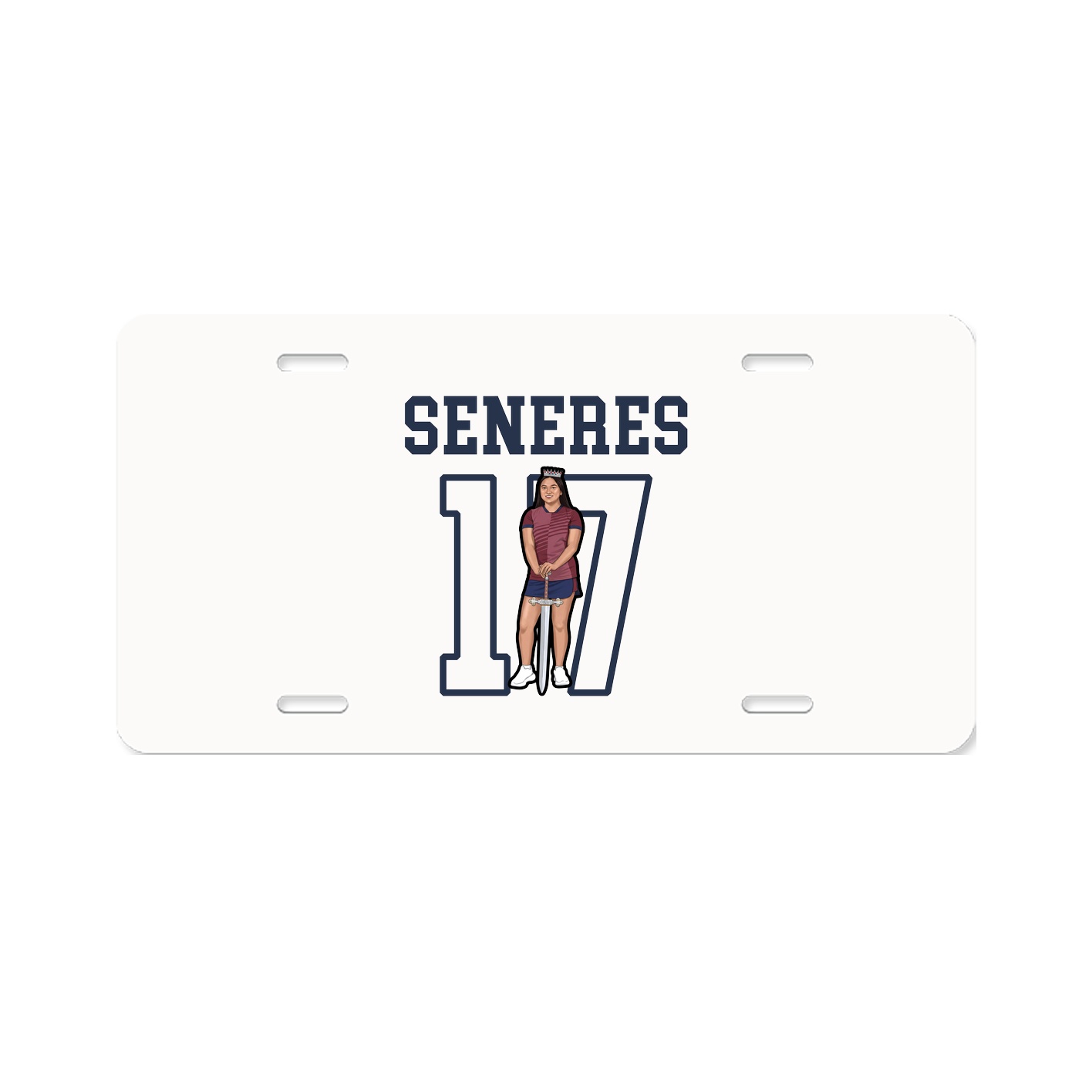 License Plate — Shirsey in Classic