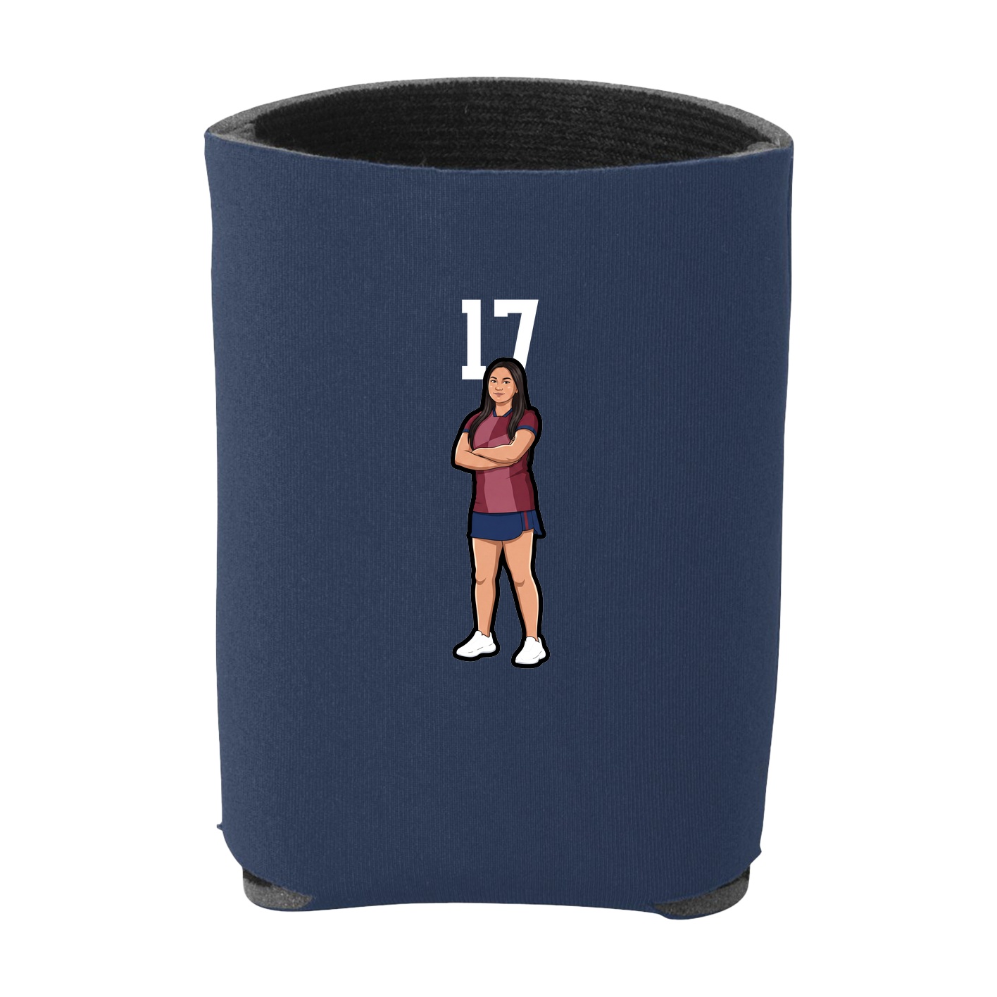 Can Holder — Number Top in Navy