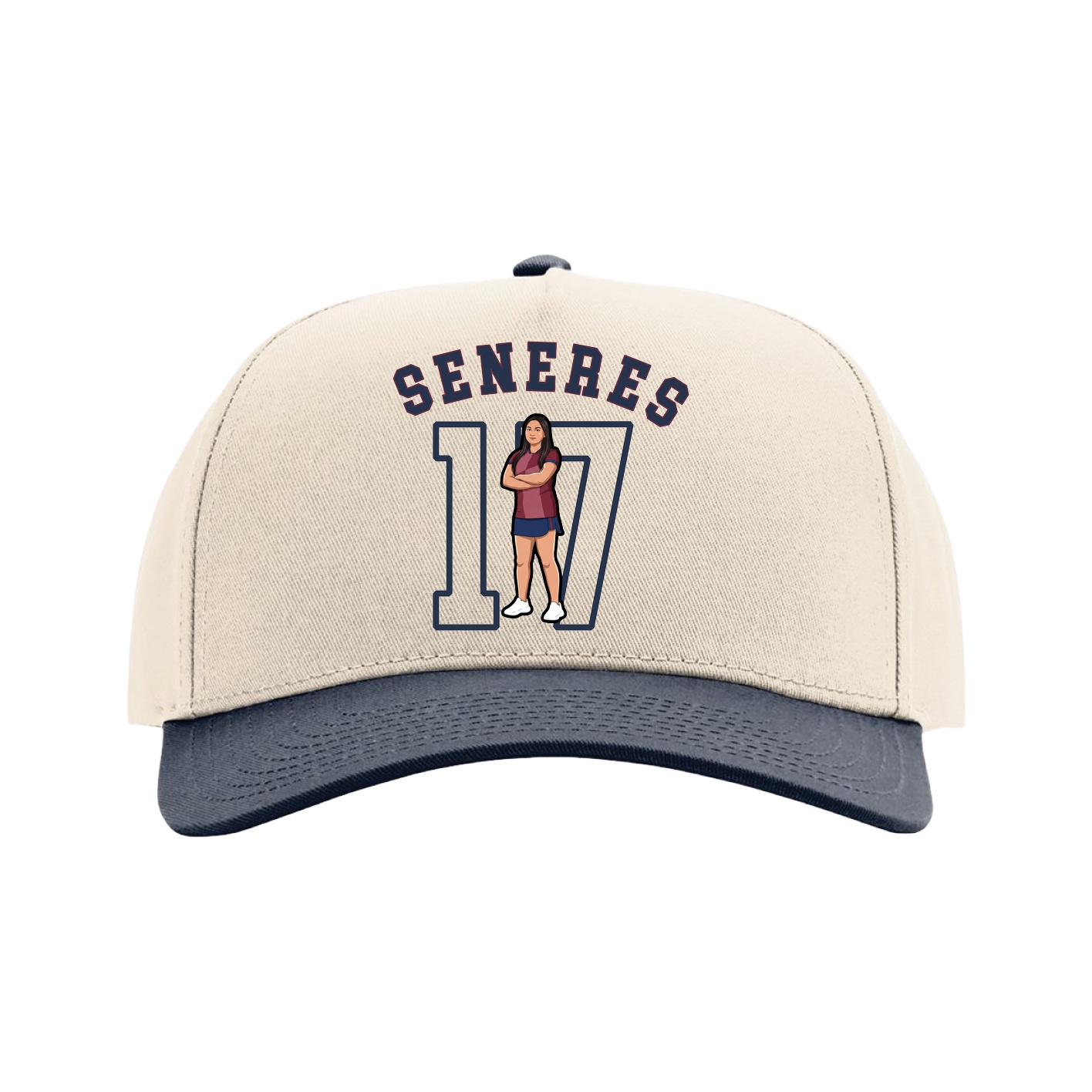 Full Fabric Five-Panel Champ Cap