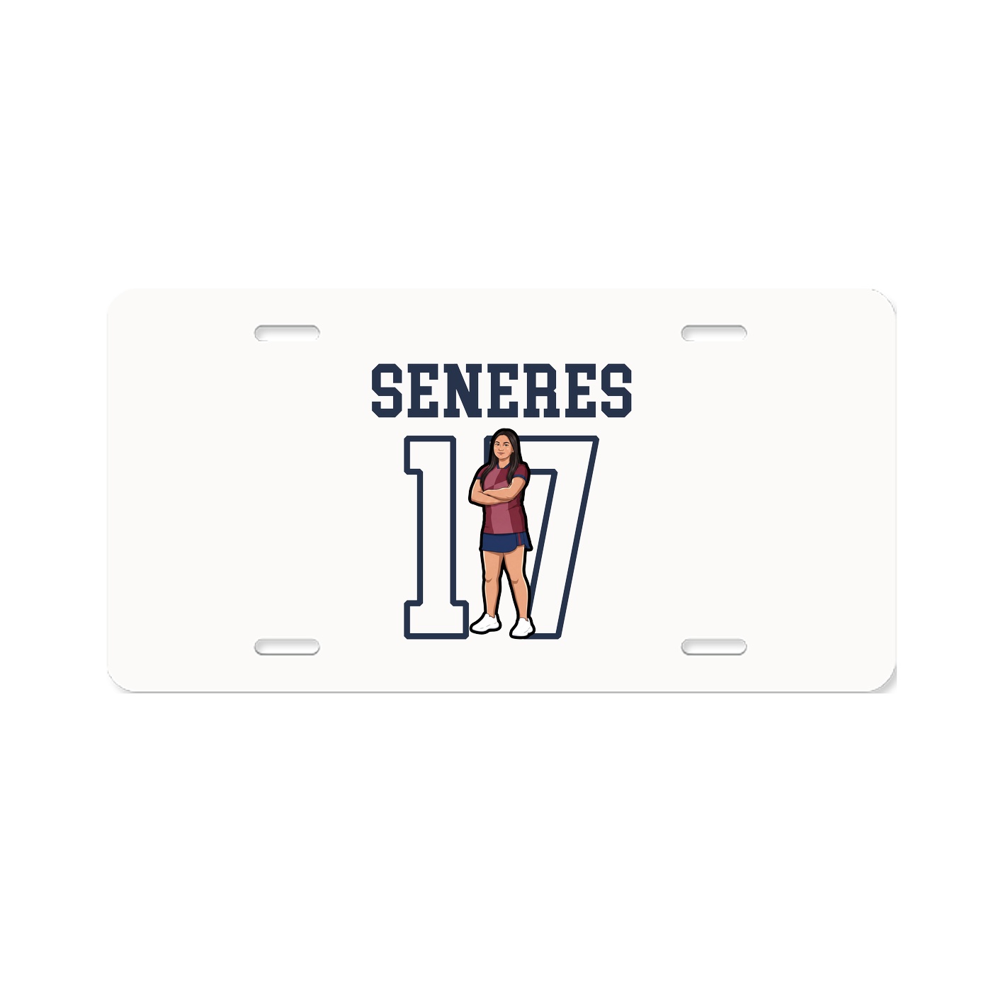 License Plate — Shirsey in Classic