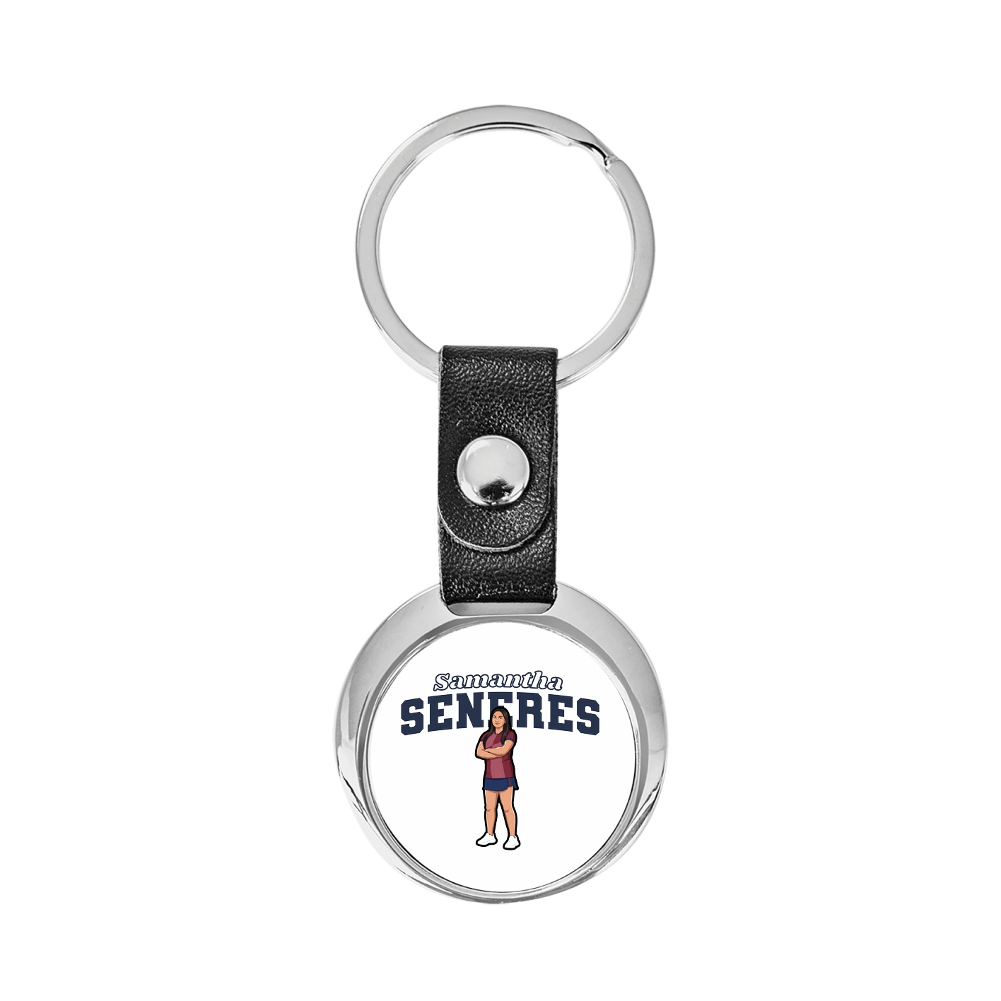 Key Chain — Name Arch in Classic