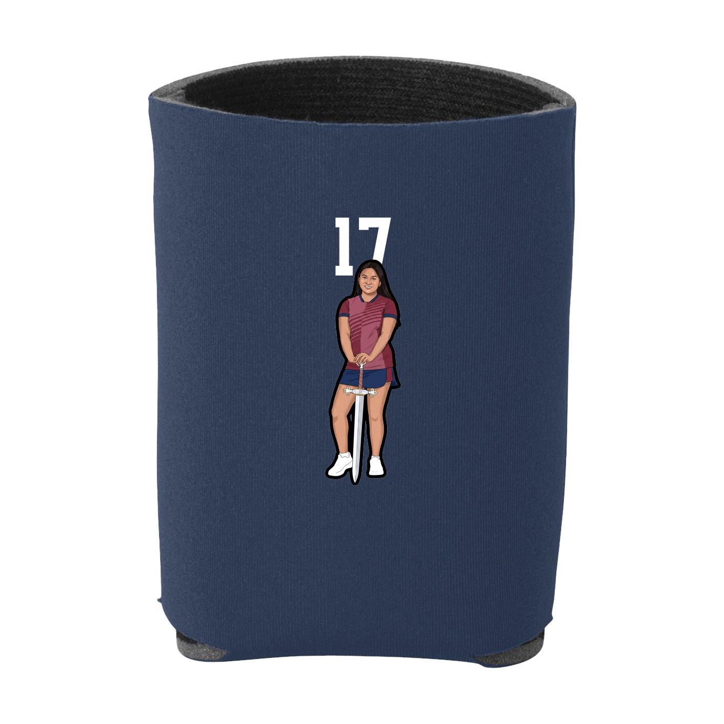 Can Holder — Number Top in Navy