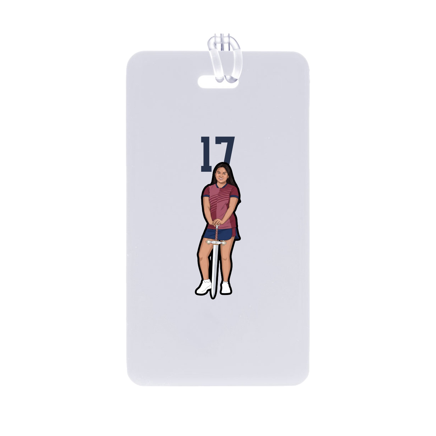 Bag Tag — Number Top in Classic