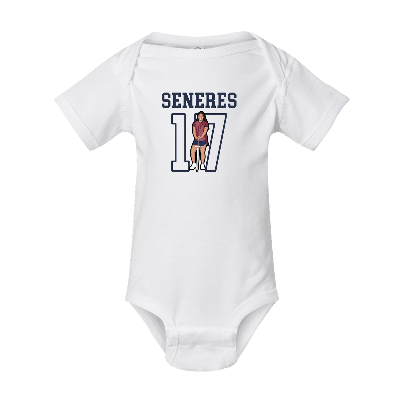 Baby Onesie — Shirsey in White