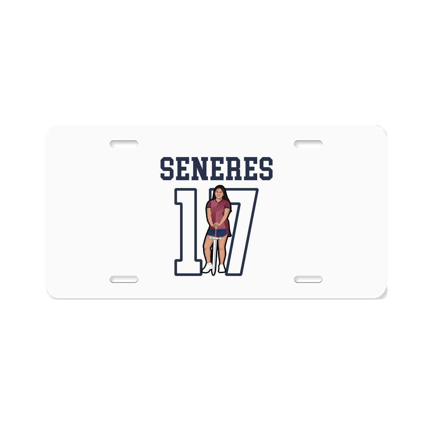 Aluminum License Plate