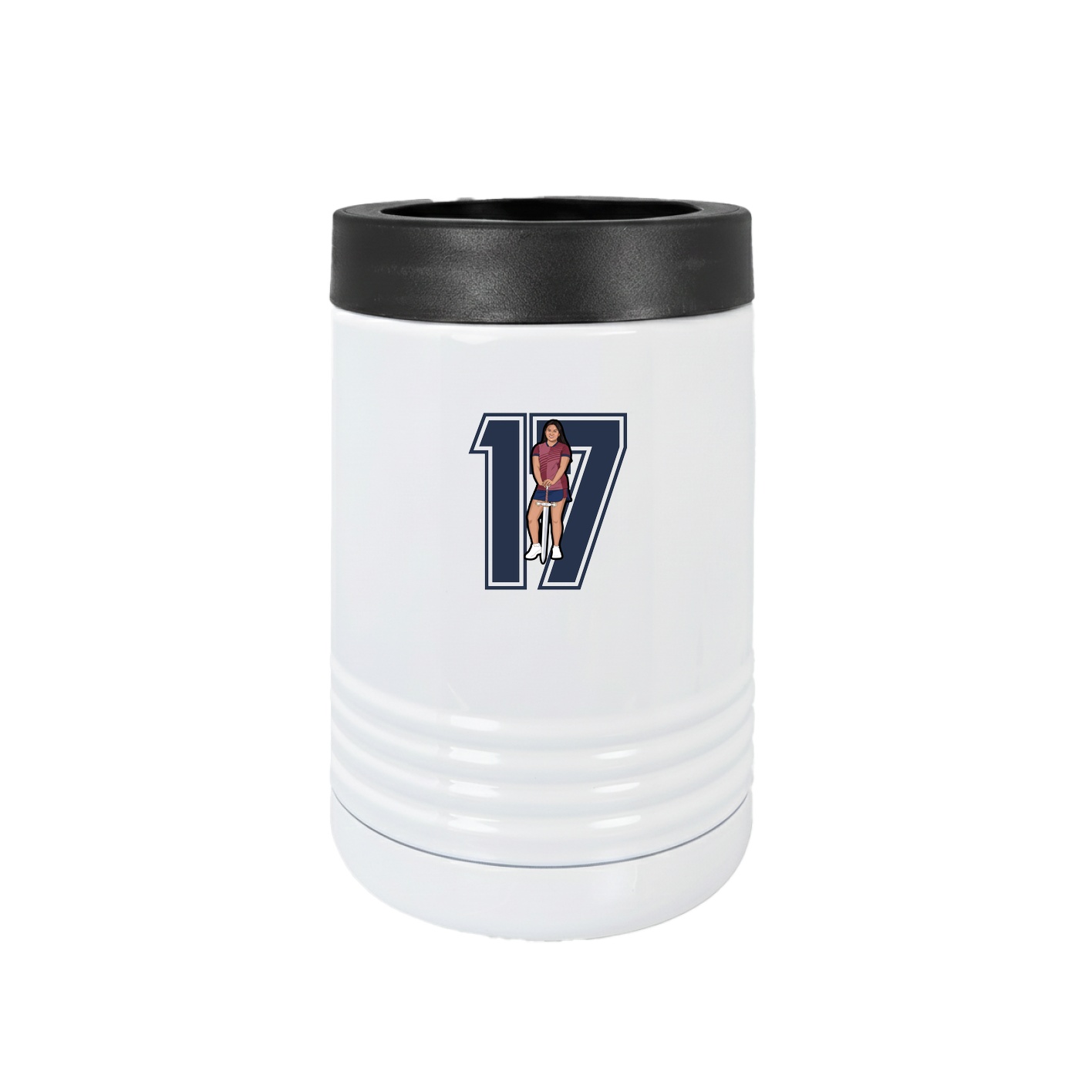 Beverage Holder — Number in White