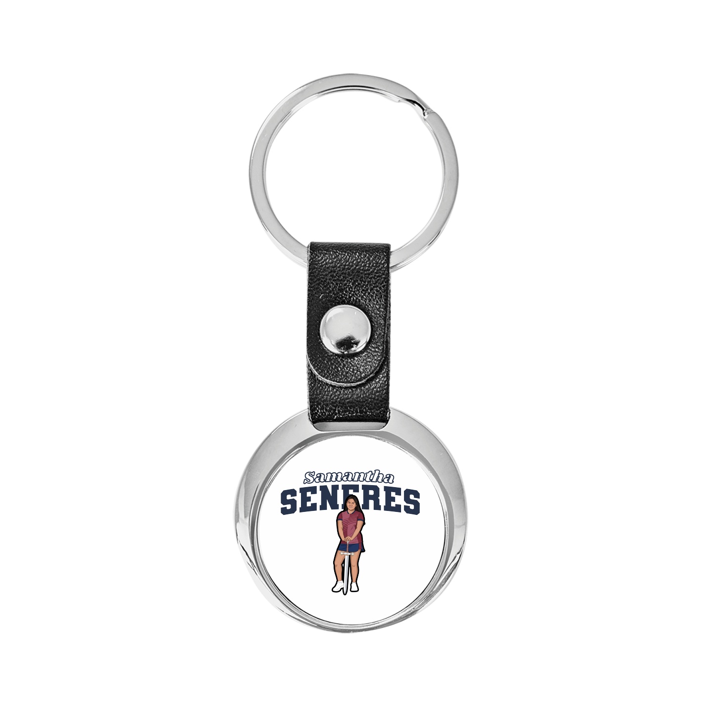 Key Chain — Name Arch in Classic