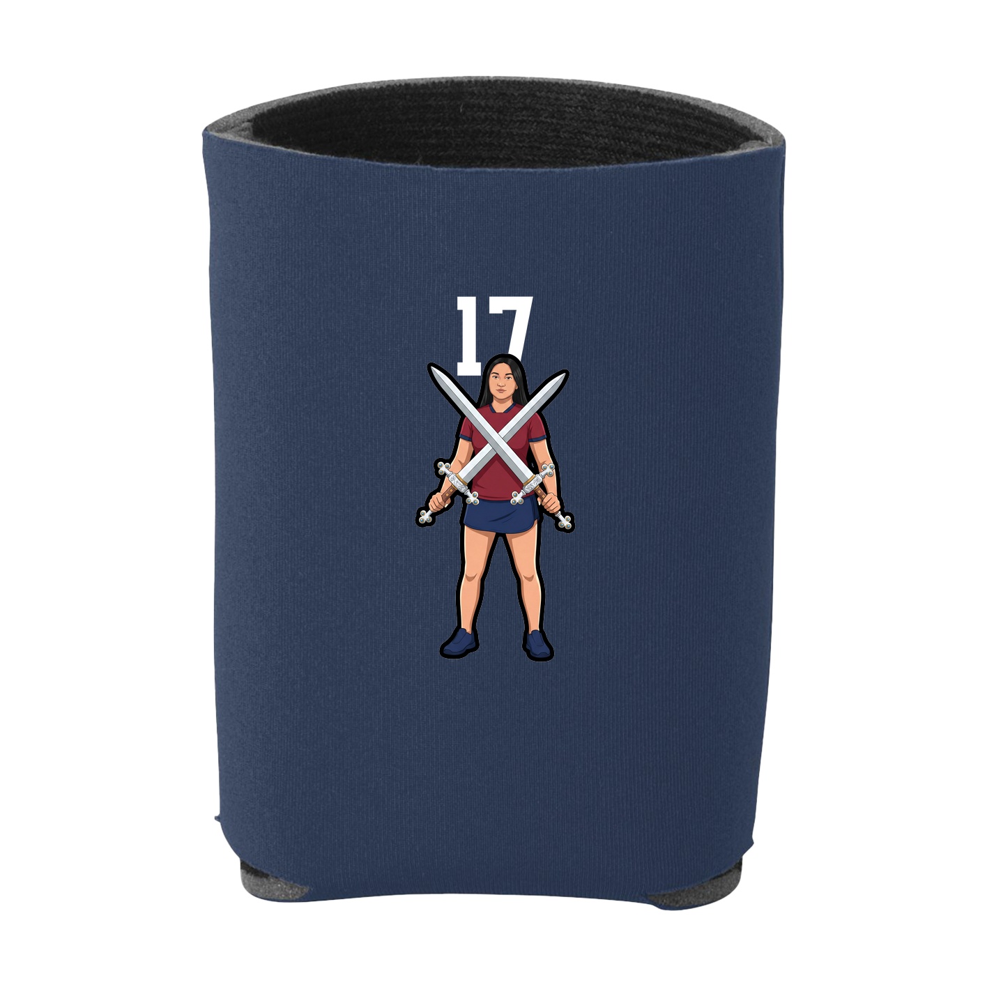 Can Holder — Number Top in Navy