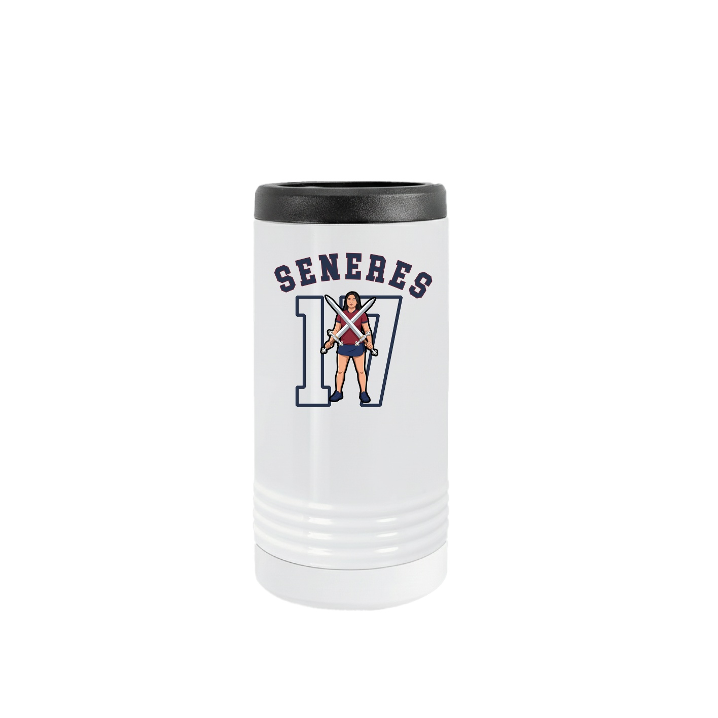 Slim Beverage Holder — Shirsey Arch in White