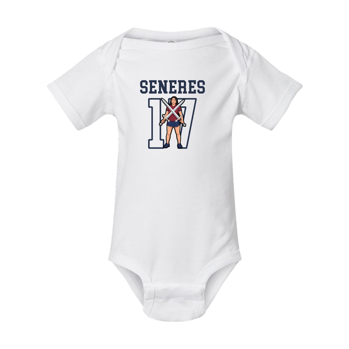Baby Onesie — Shirsey in White