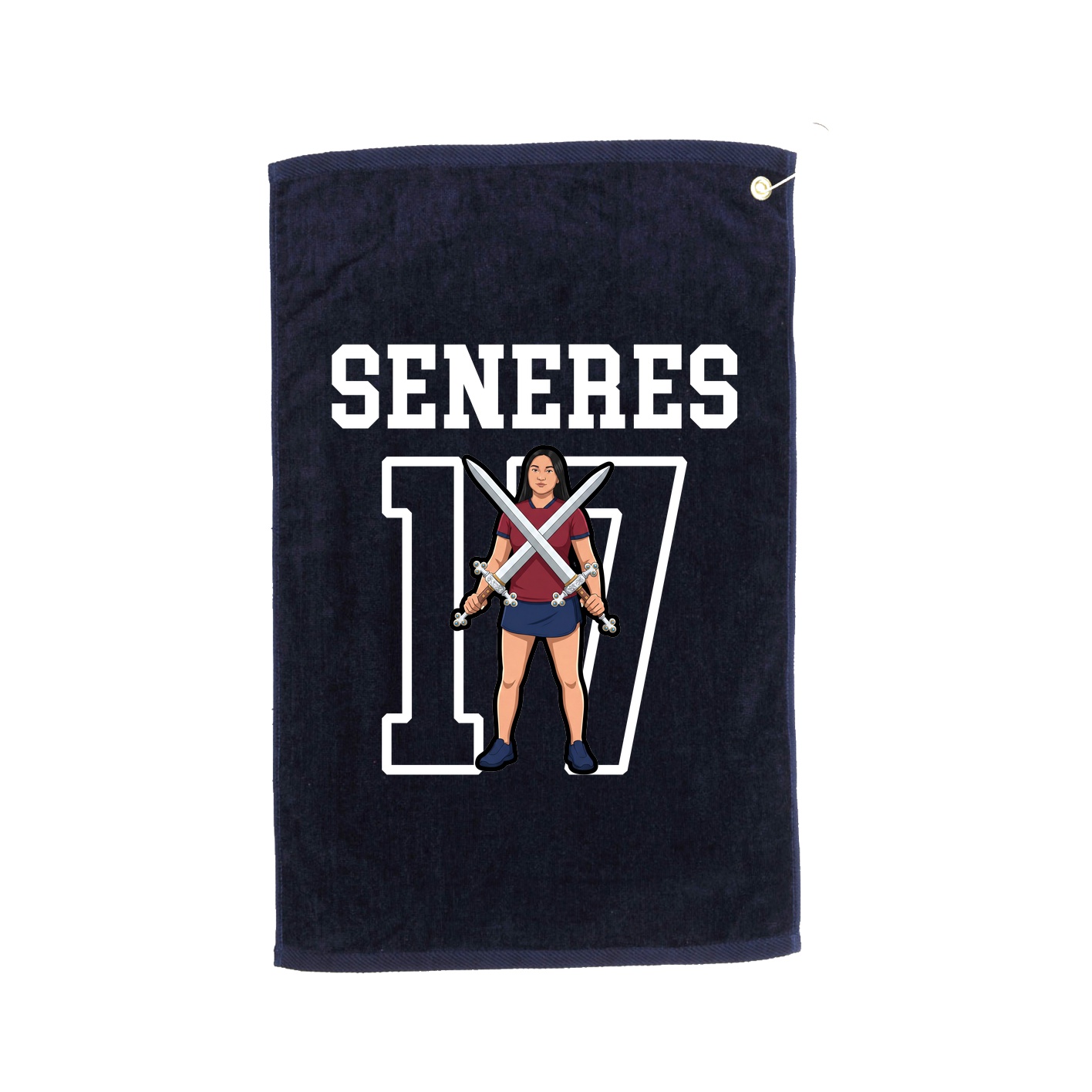 Golf Towel — Shirsey in Navy
