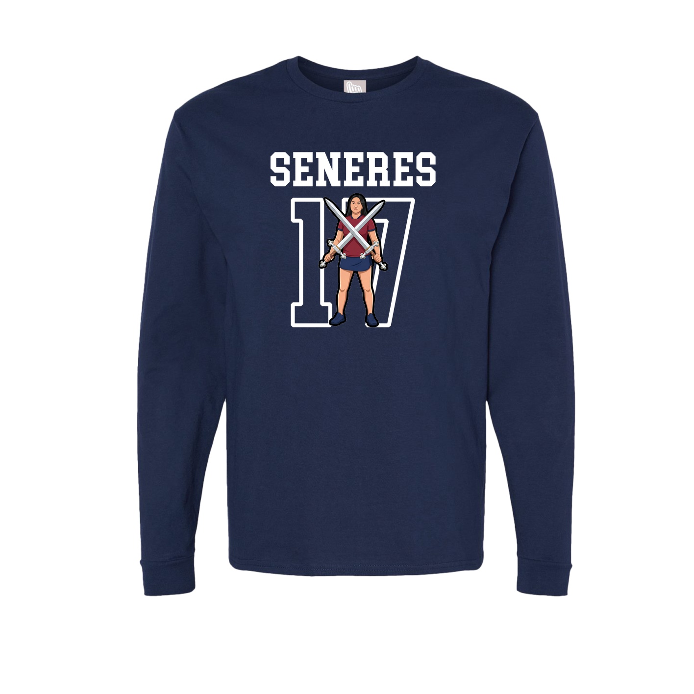 Long Sleeve Tee — Shirsey in Navy