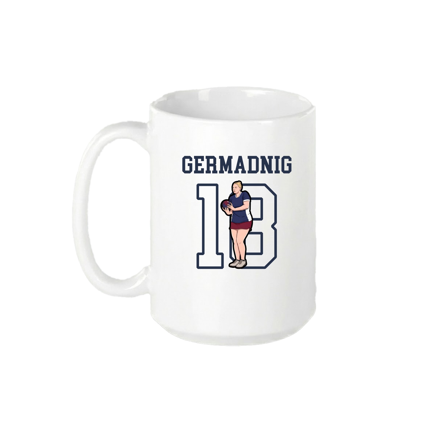 15oz Coffee Mug — Shirsey in White