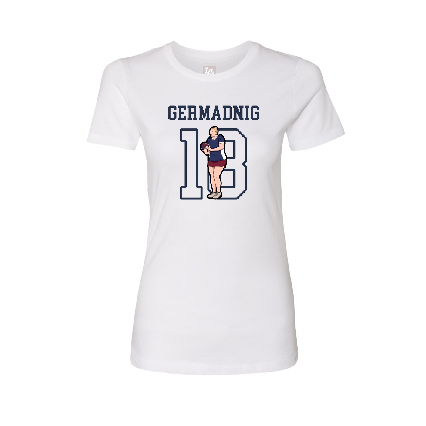 Fitted Women's Tee — Shirsey in White