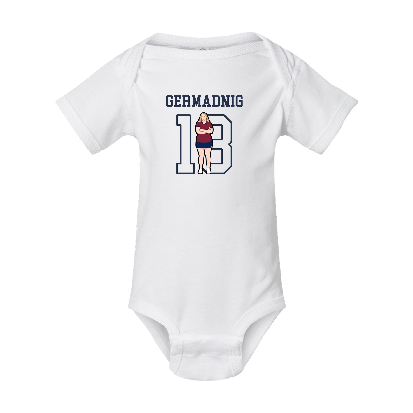 Baby Onesie — Shirsey in White