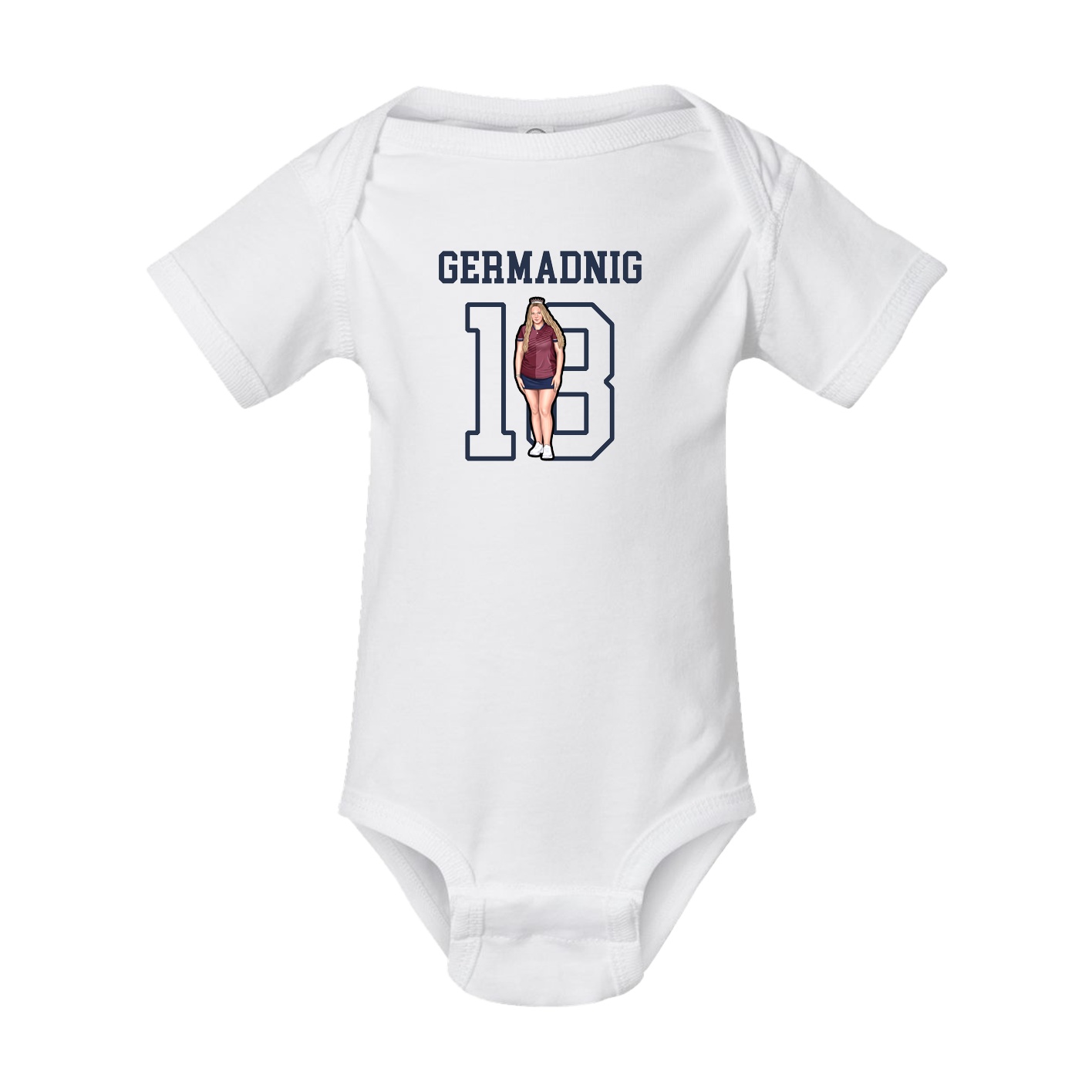 Baby Onesie — Shirsey in White