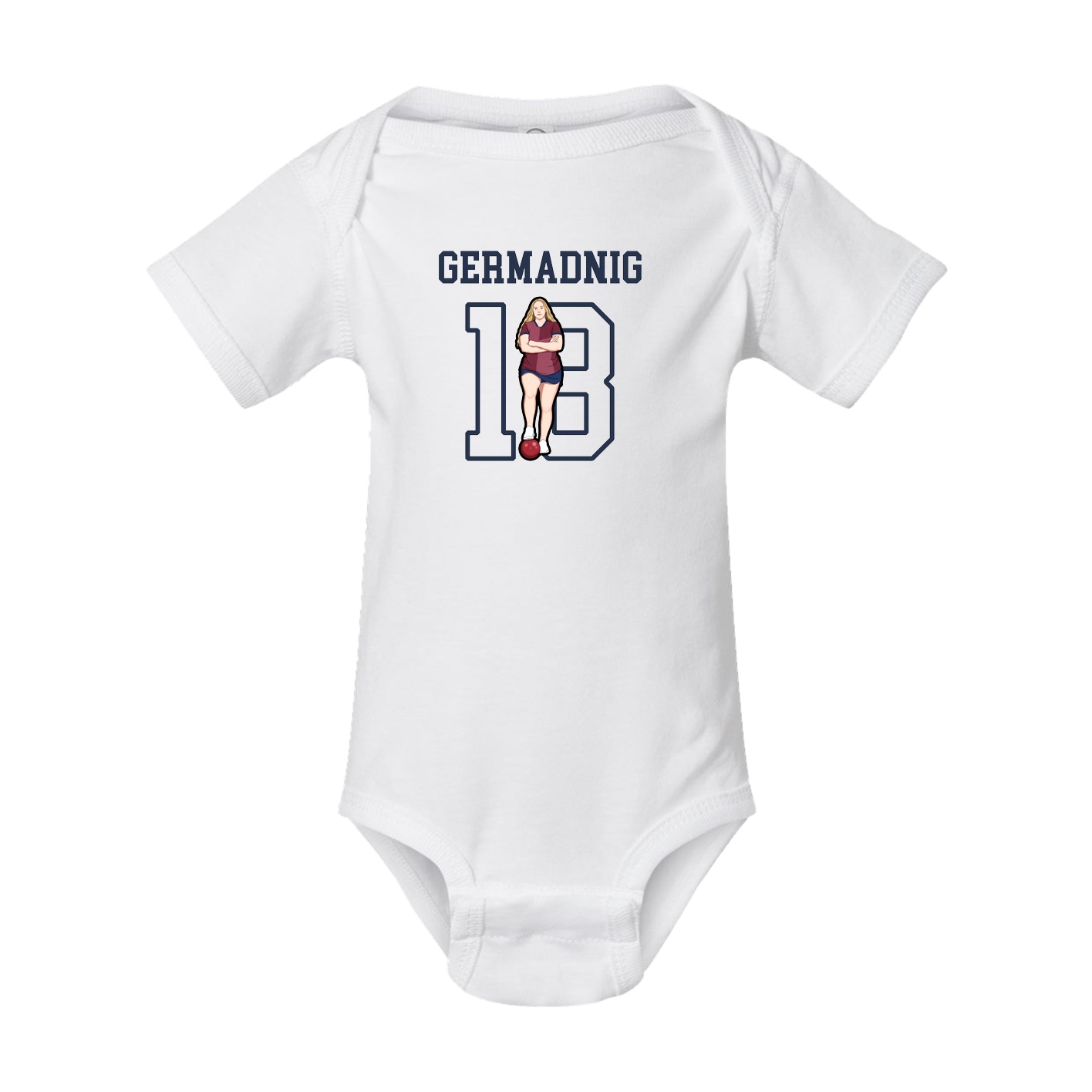Baby Onesie — Shirsey in White