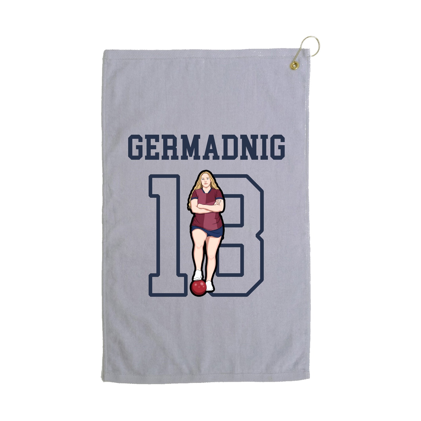 Golf Towel — Shirsey in Grey