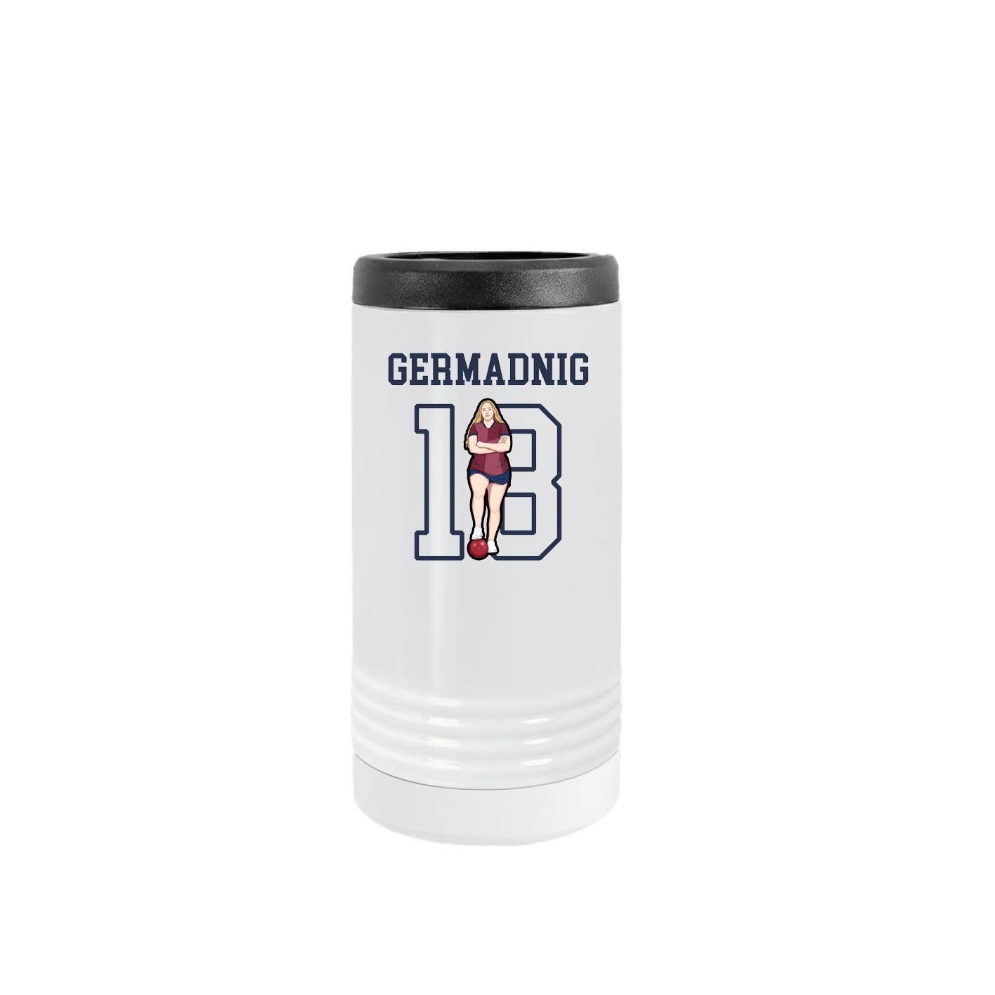 Slim Beverage Holder — Shirsey in White