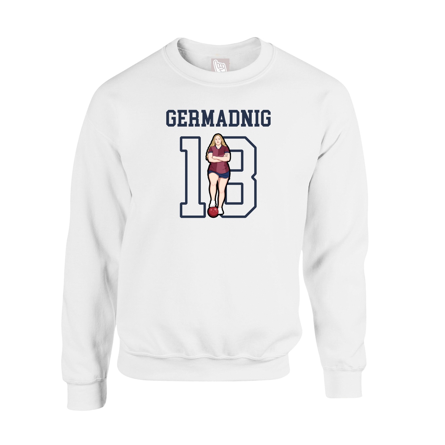 Fleece Crew — Shirsey in White