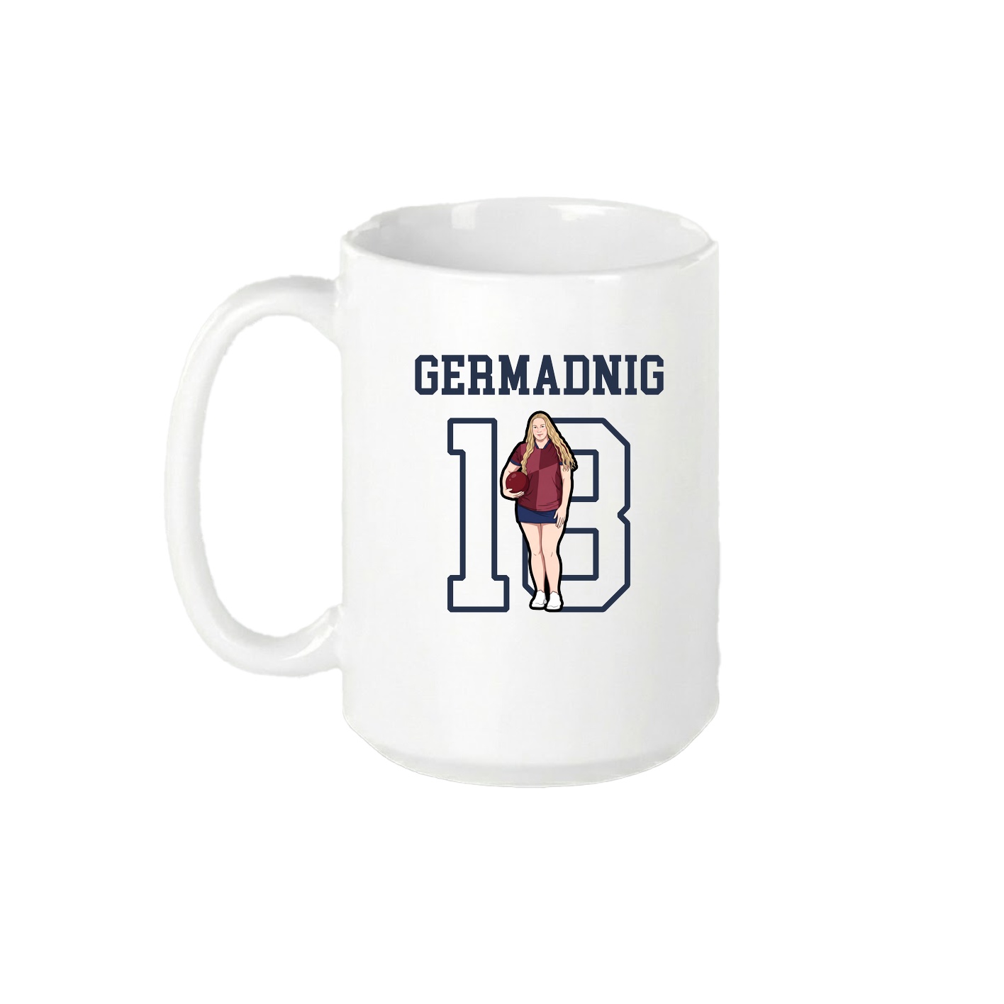 15oz Coffee Mug — Shirsey in White