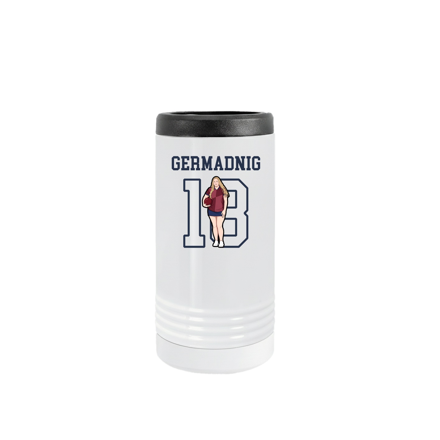 Slim Beverage Holder — Shirsey in White
