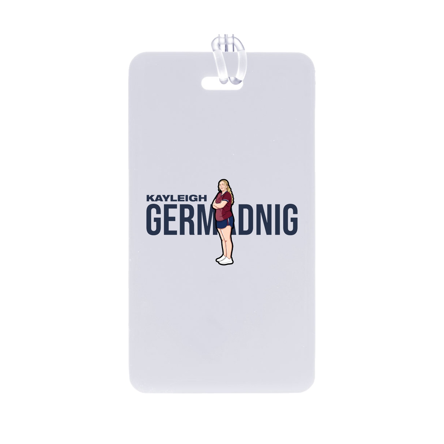 Bag Tag — Player Name in Classic