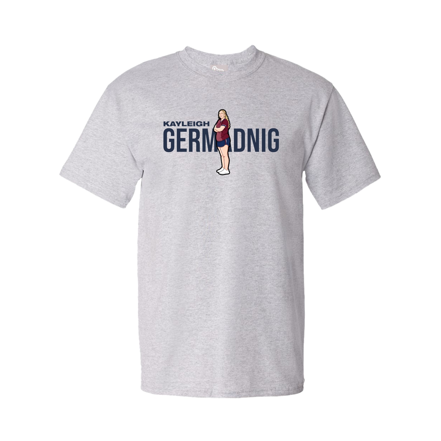 Tee — Player Name in Grey