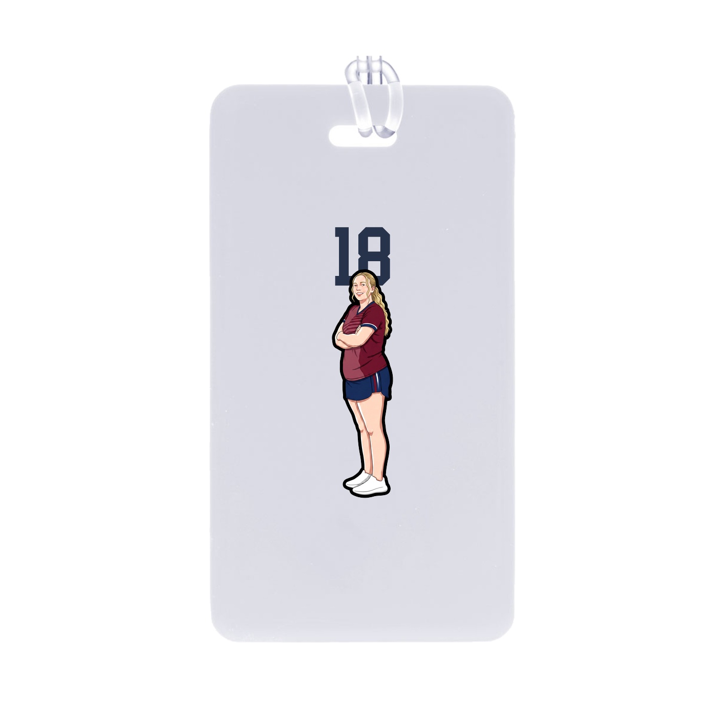Bag Tag — Number Top in Classic