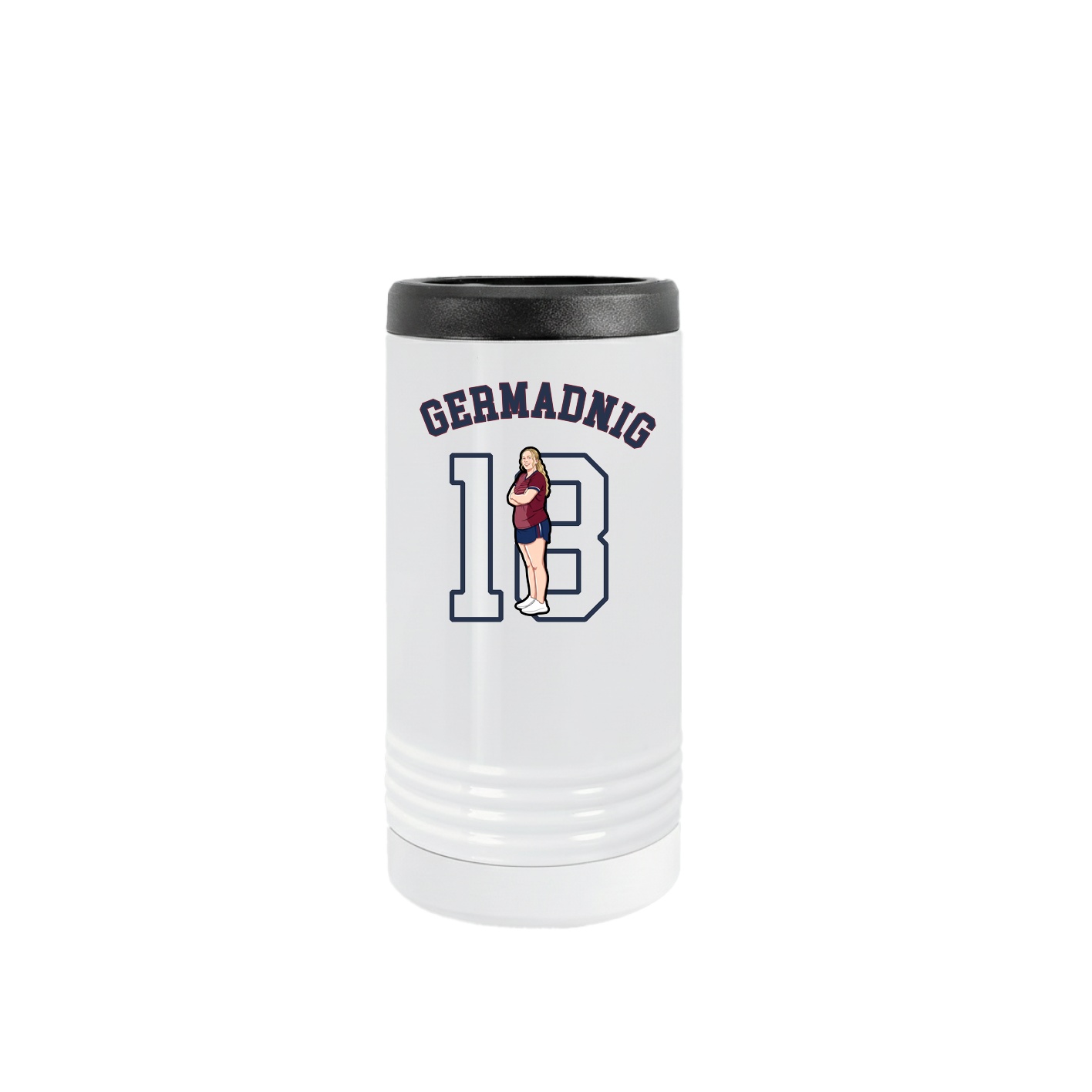 Slim Beverage Holder — Shirsey Arch in White