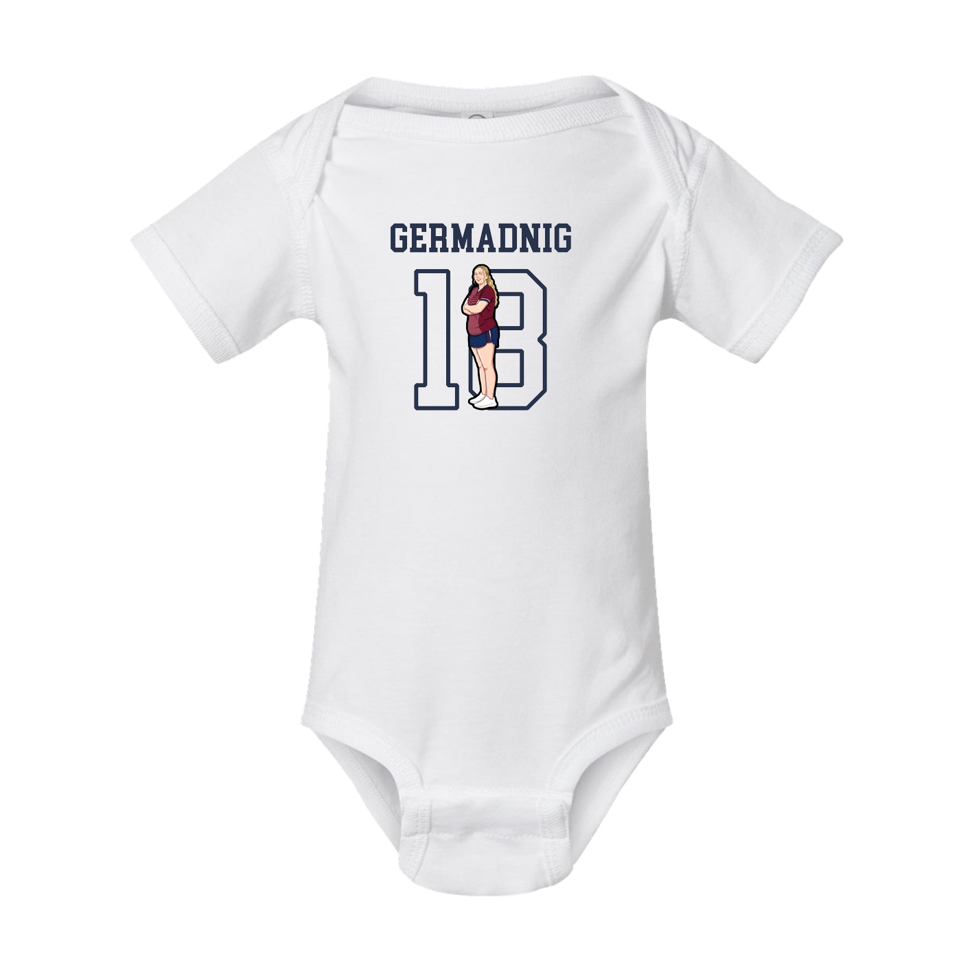 Baby Onesie — Shirsey in White