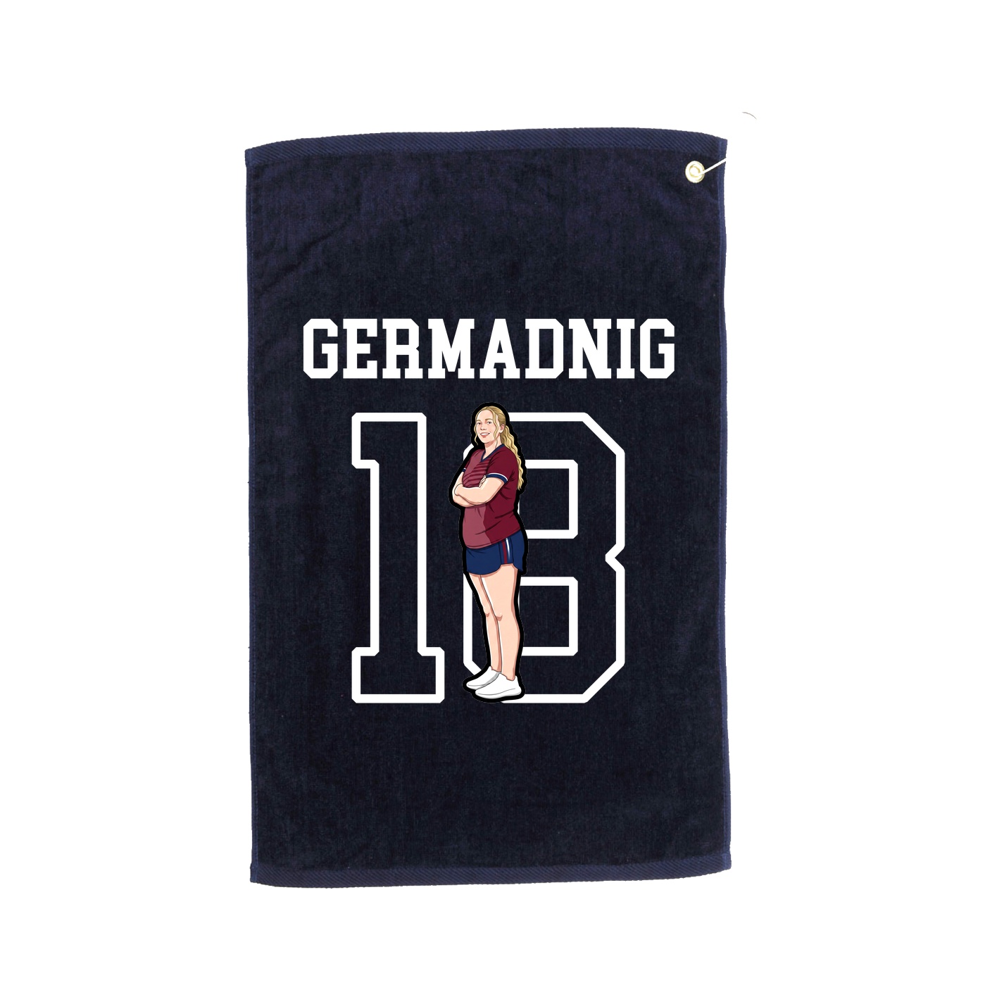 Golf Towel — Shirsey in Navy