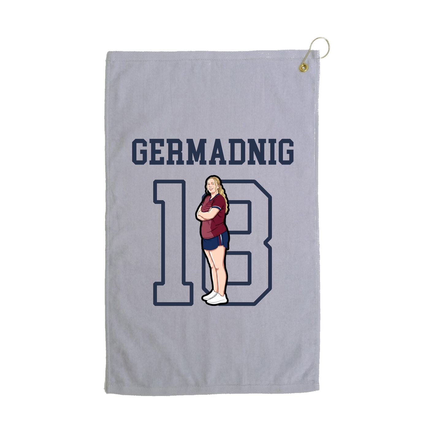Golf Towel — Shirsey in Grey