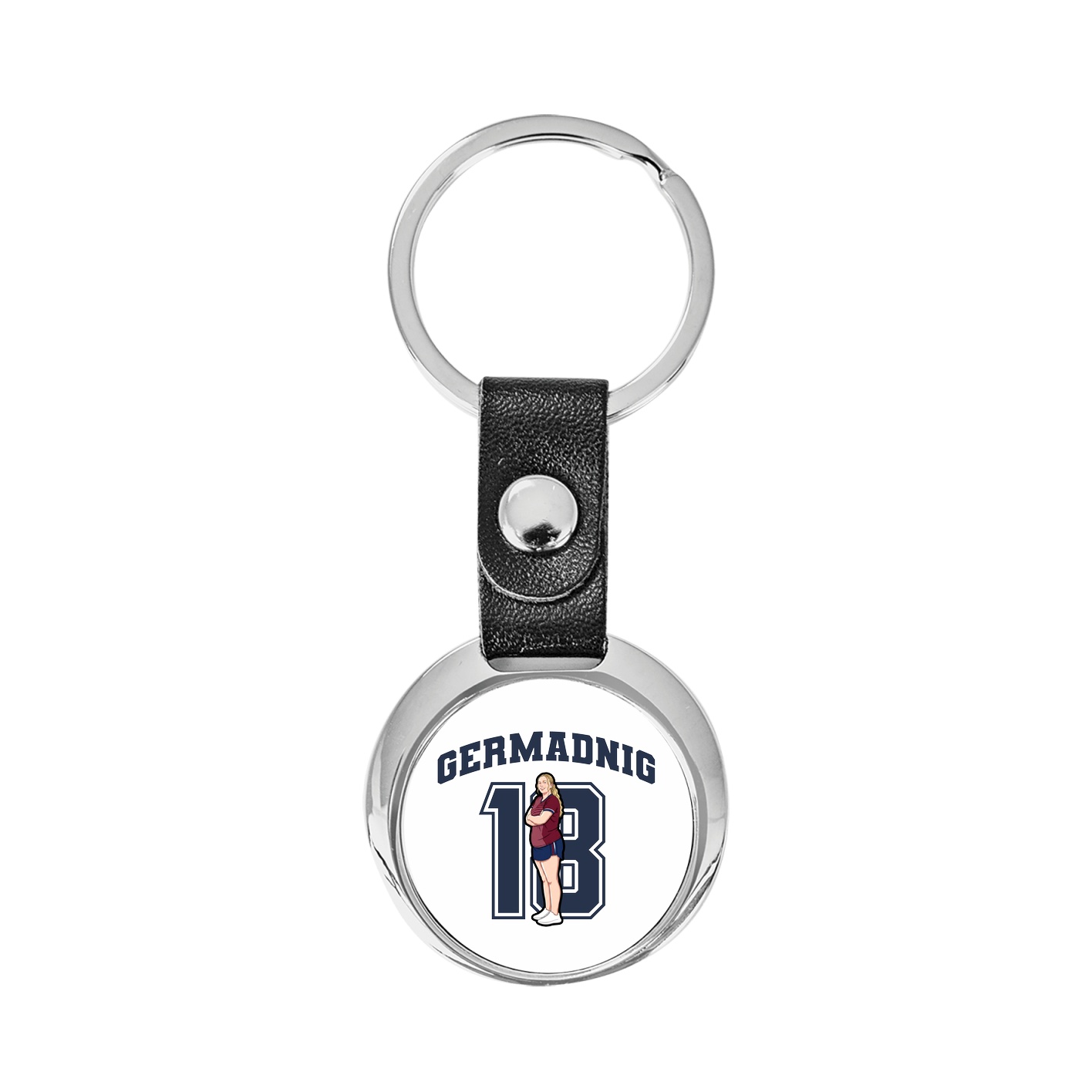 Key Chain — Number in Classic