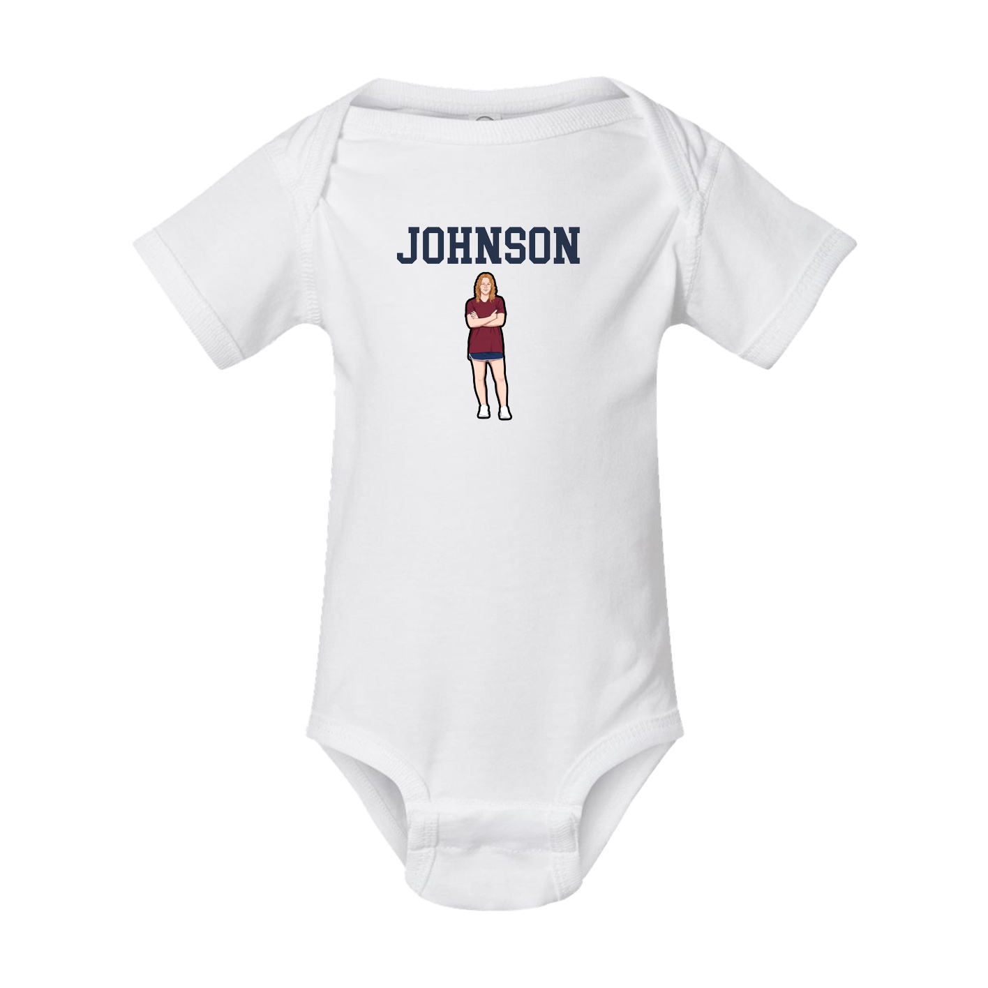 Baby Onesie — Shirsey in White