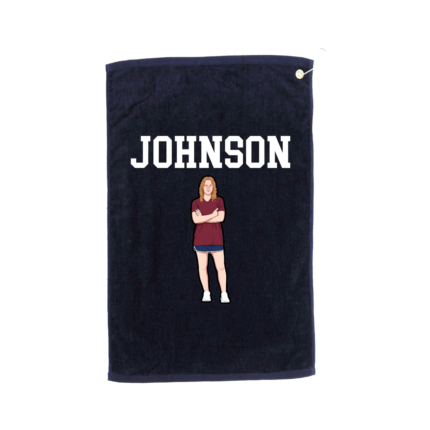 Golf Towel — Shirsey in Navy