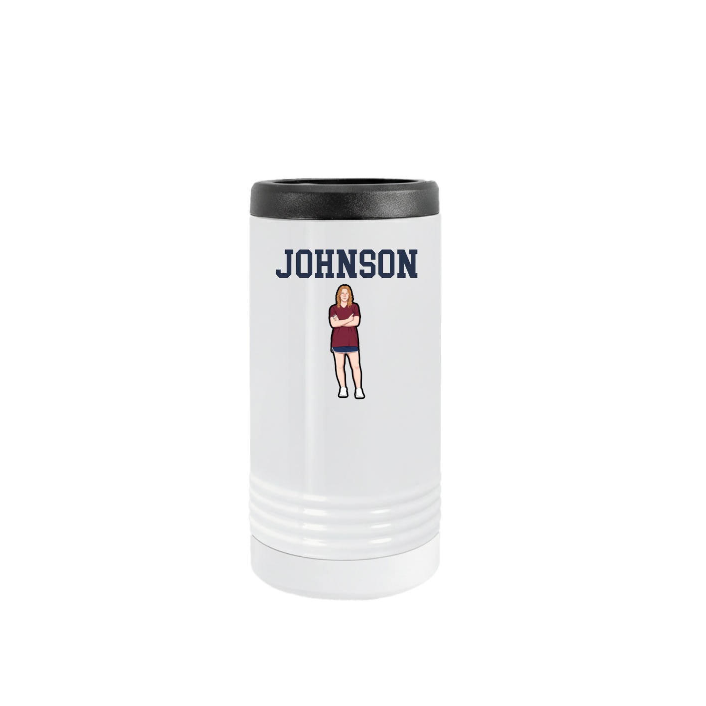 Slim Beverage Holder — Shirsey in White