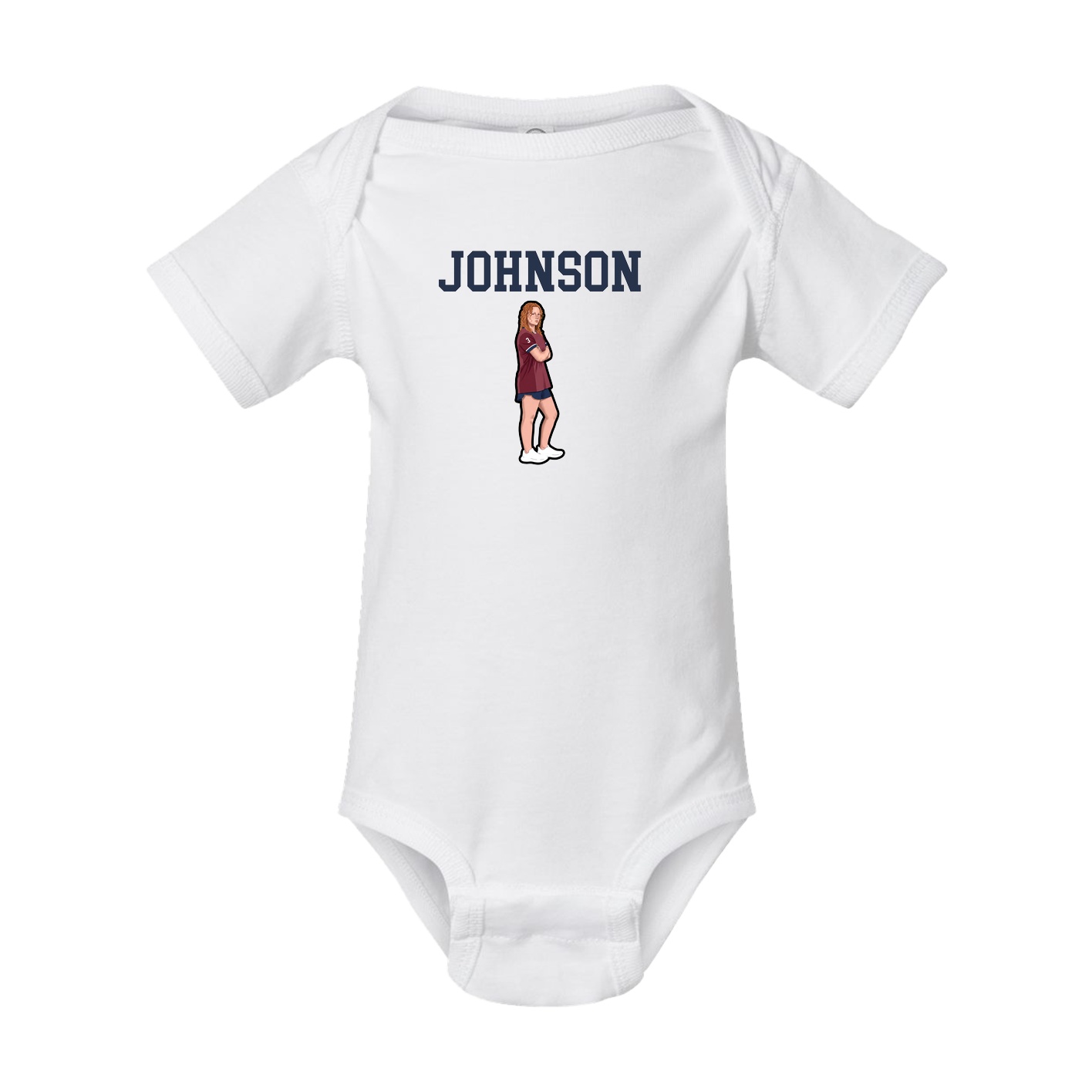 Baby Onesie — Shirsey in White