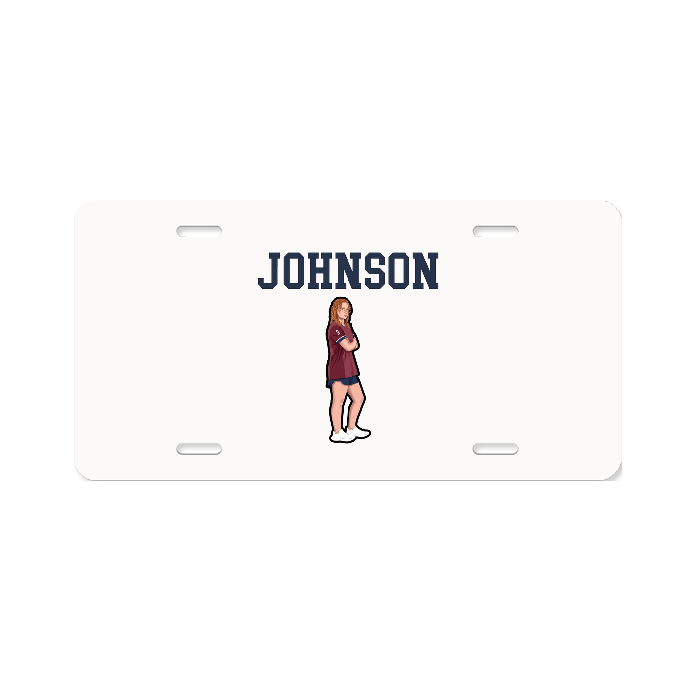 License Plate — Shirsey in Classic