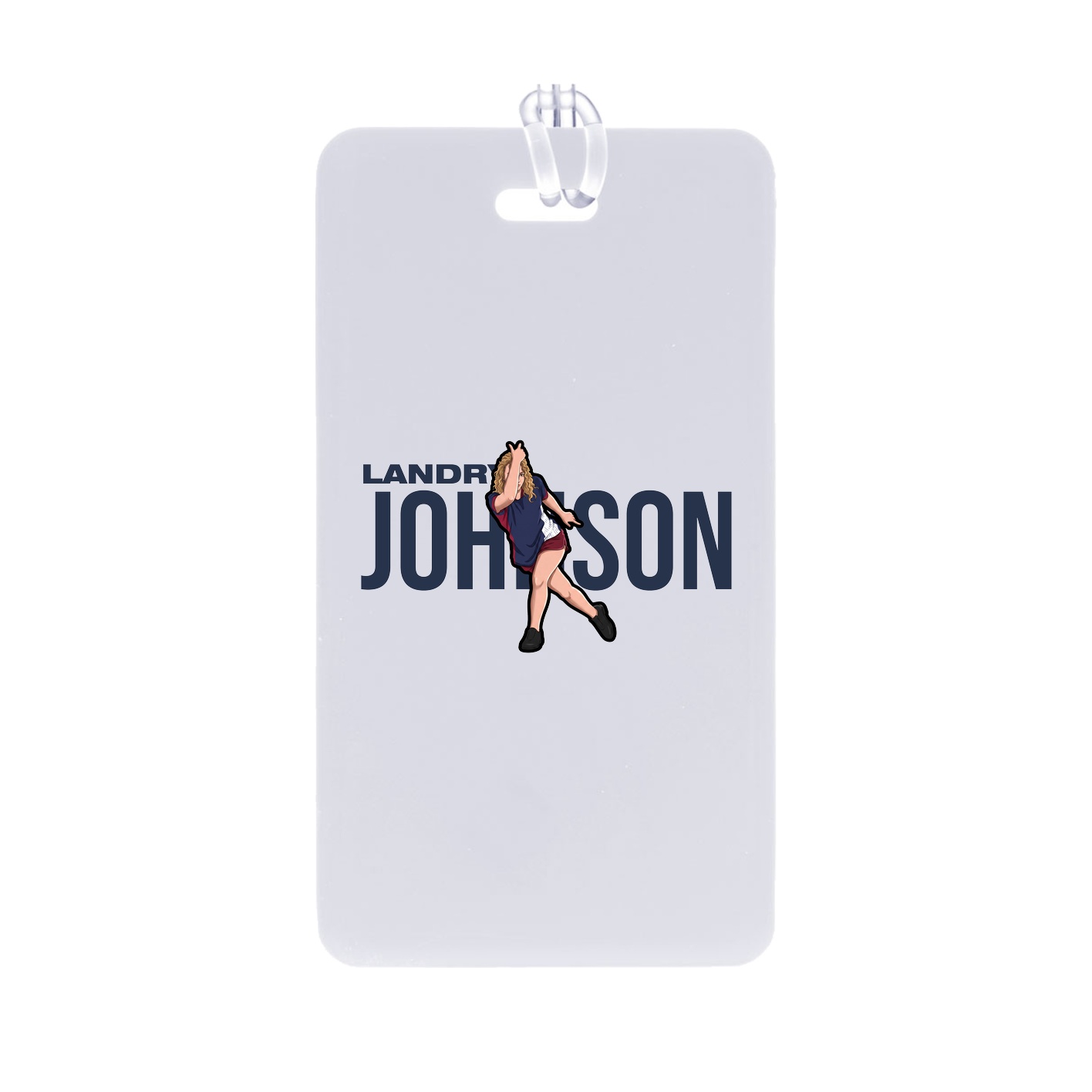 Bag Tag — Player Name in Classic