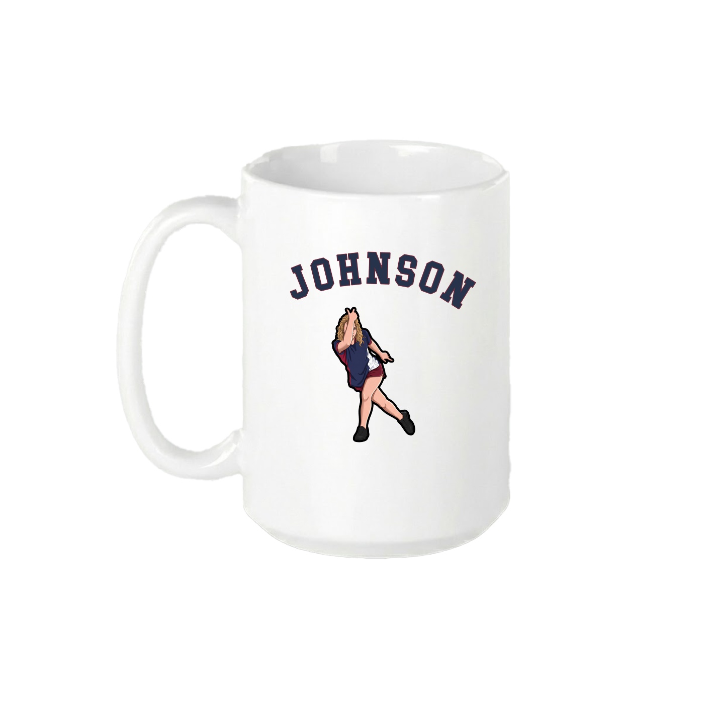 15oz Coffee Mug — Shirsey Arch in White