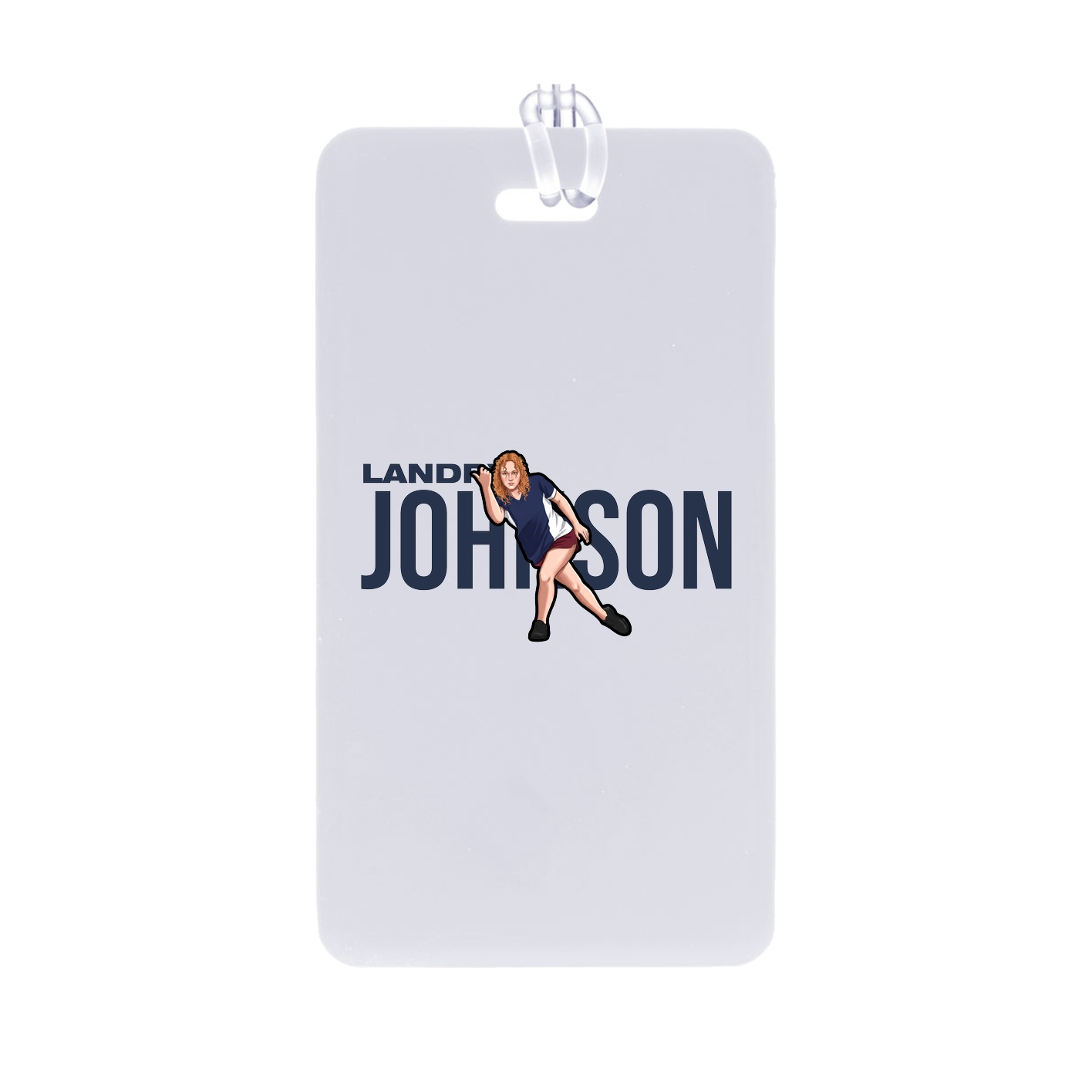 Bag Tag — Player Name in Classic
