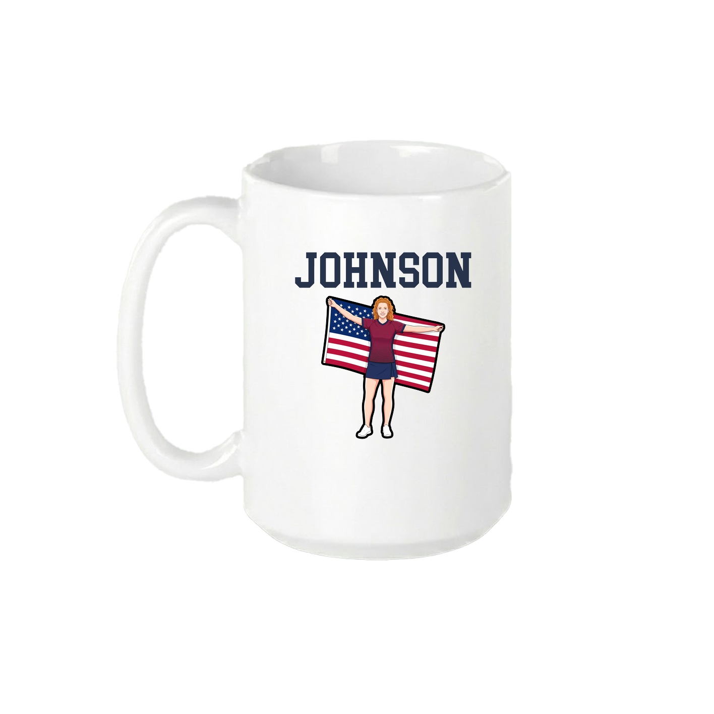 15oz Coffee Mug — Shirsey in White